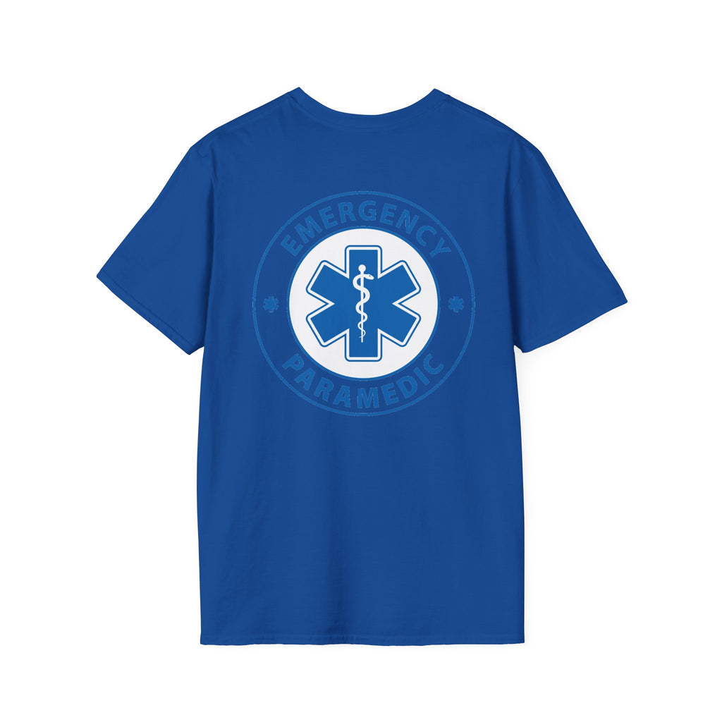 Paramedic Patriotic T-Shirt - USA Flag Tee, Fourth of July Shirt, American Pride Top, Independence Day Apparel, Red White Blue