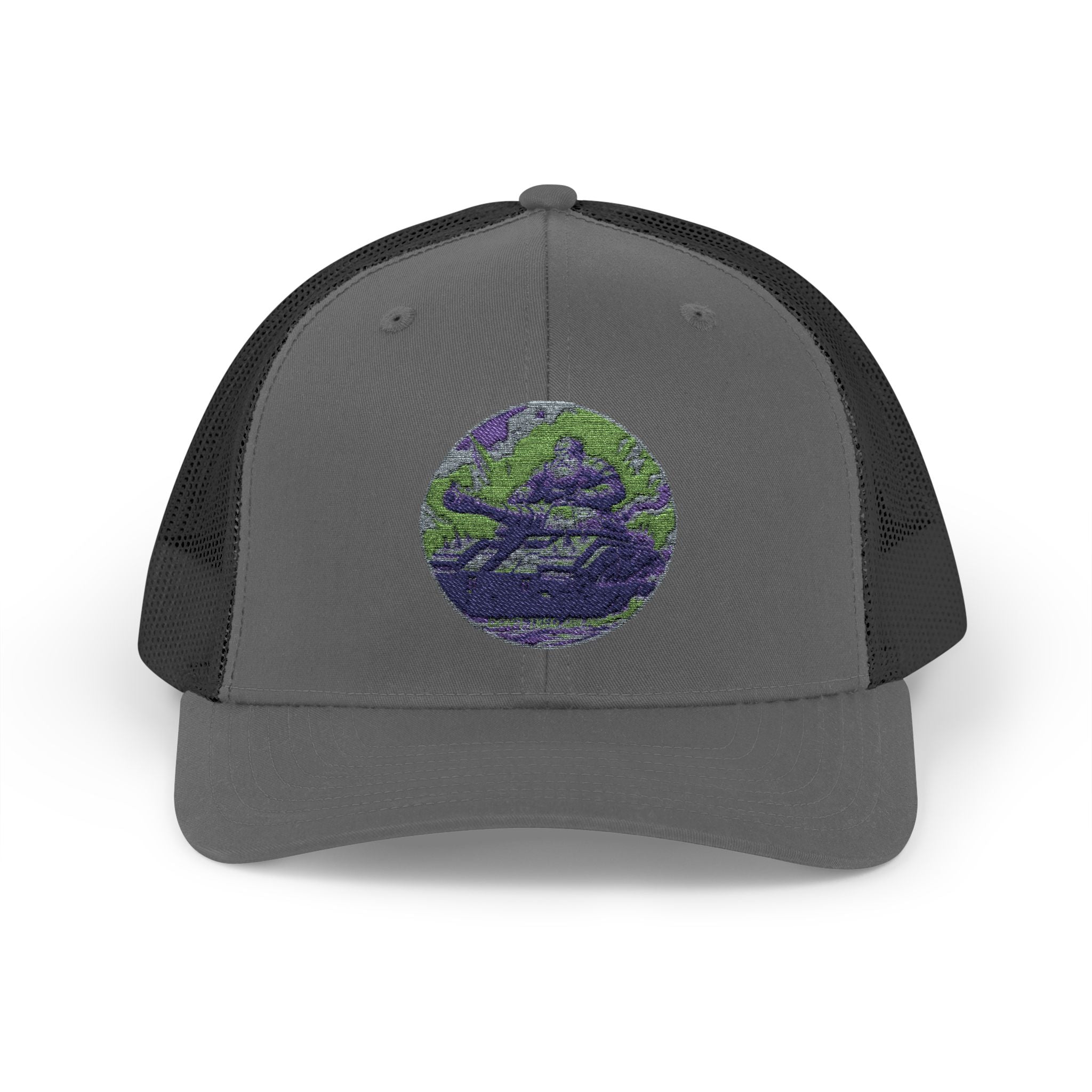 Santa Claus On A Tank Christmas Patriotic, Trucker Cap, Patriotic hat, Truckers Hat, Patriotic Accessories
