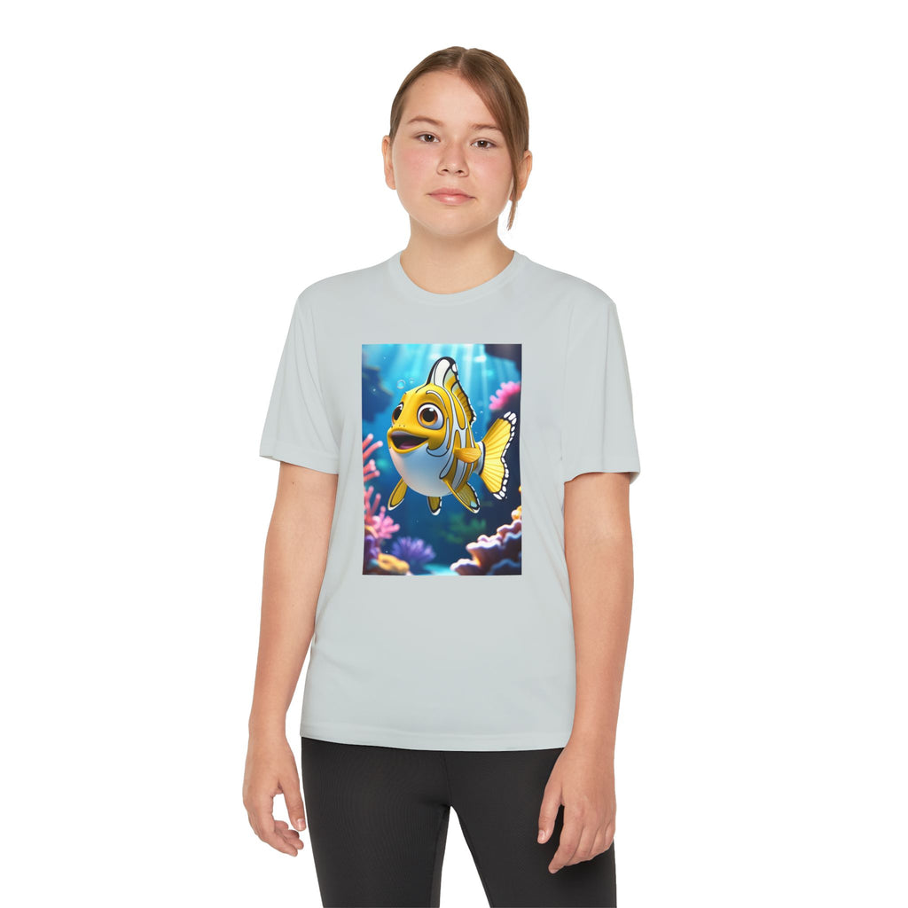 Nemo Fish Ocean Youth T-Shirt - Underwater Kids Tee, Finding Nemo Shirt, Beach Vacation Clothing, Ocean Lover Gift, Fish Theme Top