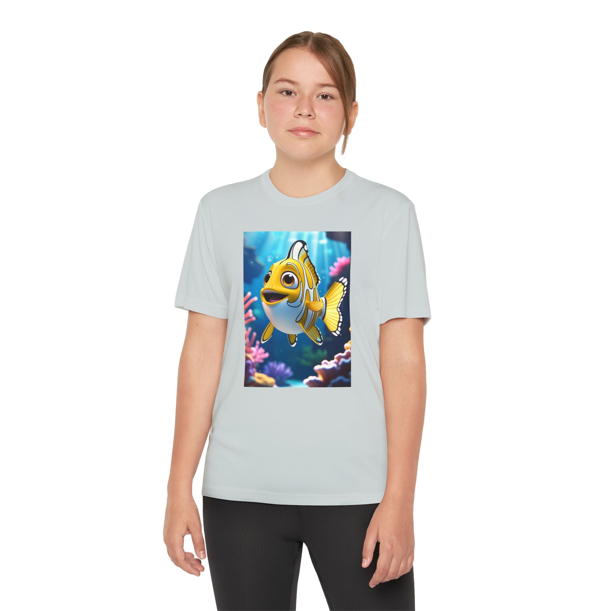 Nemo Fish Ocean Youth T-Shirt - Underwater Kids Tee, Finding Nemo Shirt, Beach Vacation Clothing, Ocean Lover Gift, Fish Theme Top