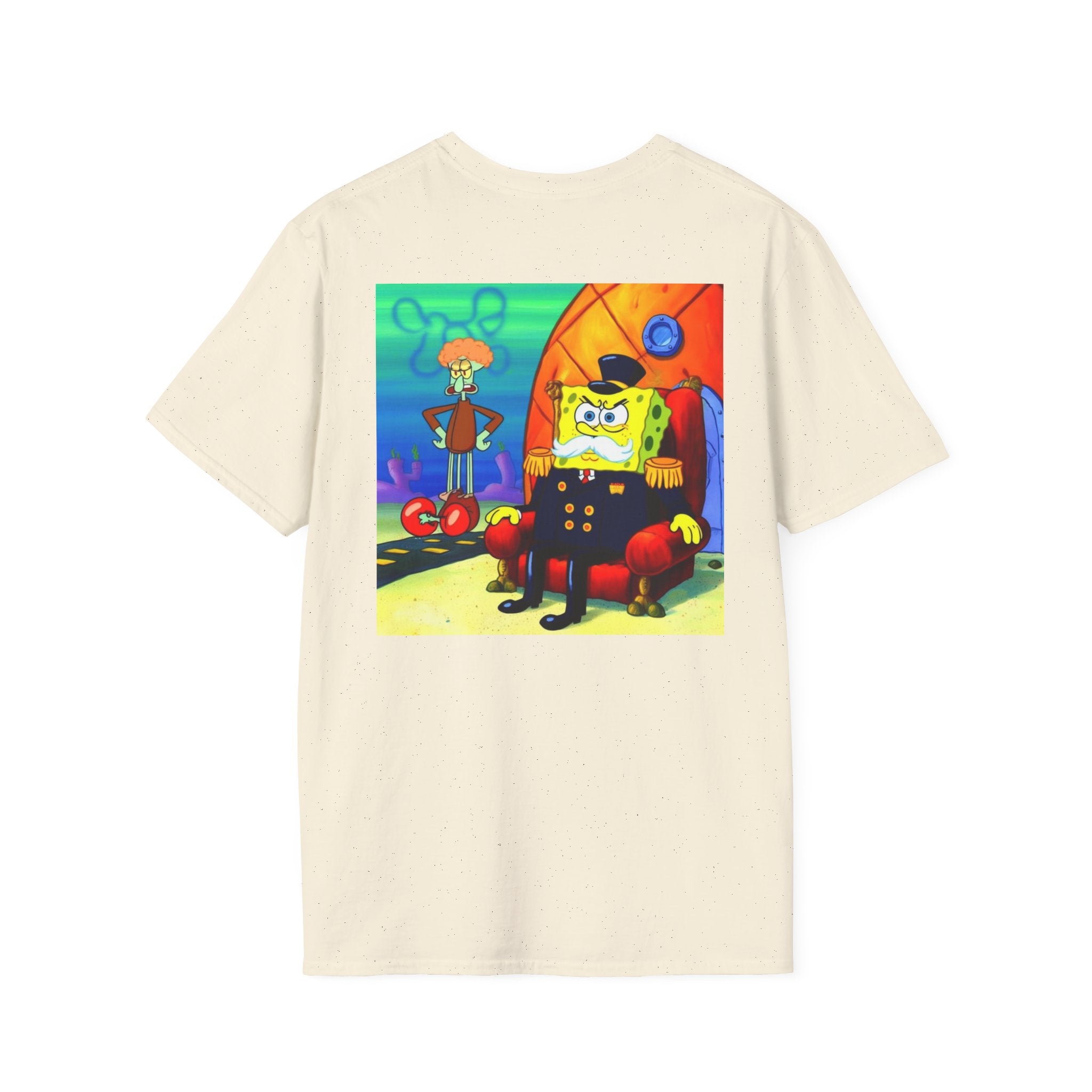 SpongeBob SquarePants Kids T-Shirt, Mr Krabs Squidward Patrick Star Youth Tee, Nickelodeon Children's TV Shirt, Unisex Softstyle