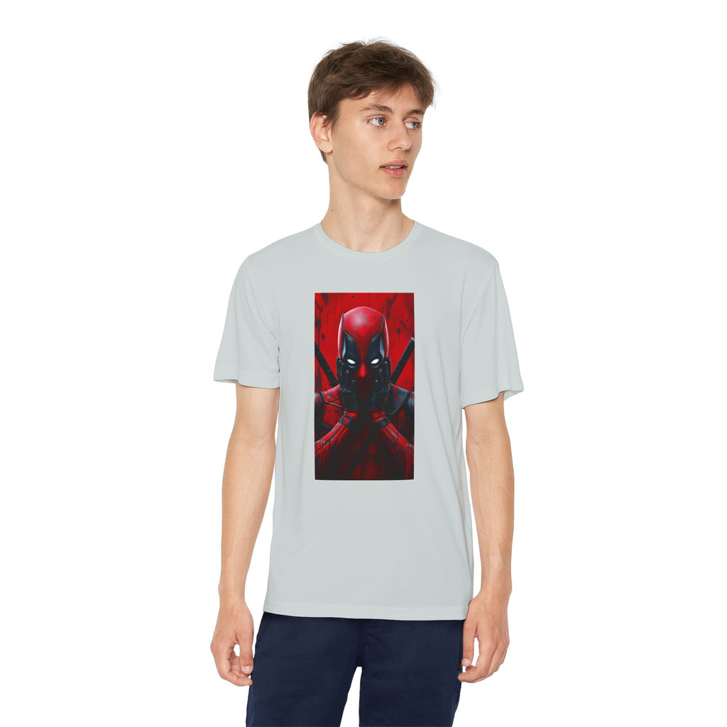 Deadpool Superhero Marvel Patriotic, Kids Graphic T-Shirt, Boys Hero Top, Girls Comic Book Clothing, Birthday