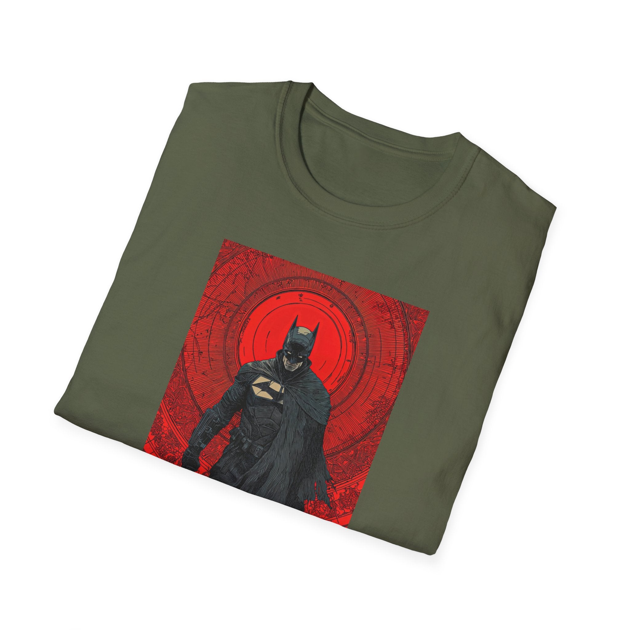 Batman Superhero Marvel T-Shirt - Comic Book Hero Unisex Tee, Graphic Top for Fans, Gift for Geeks, Justice League Shirt, Dark Knight