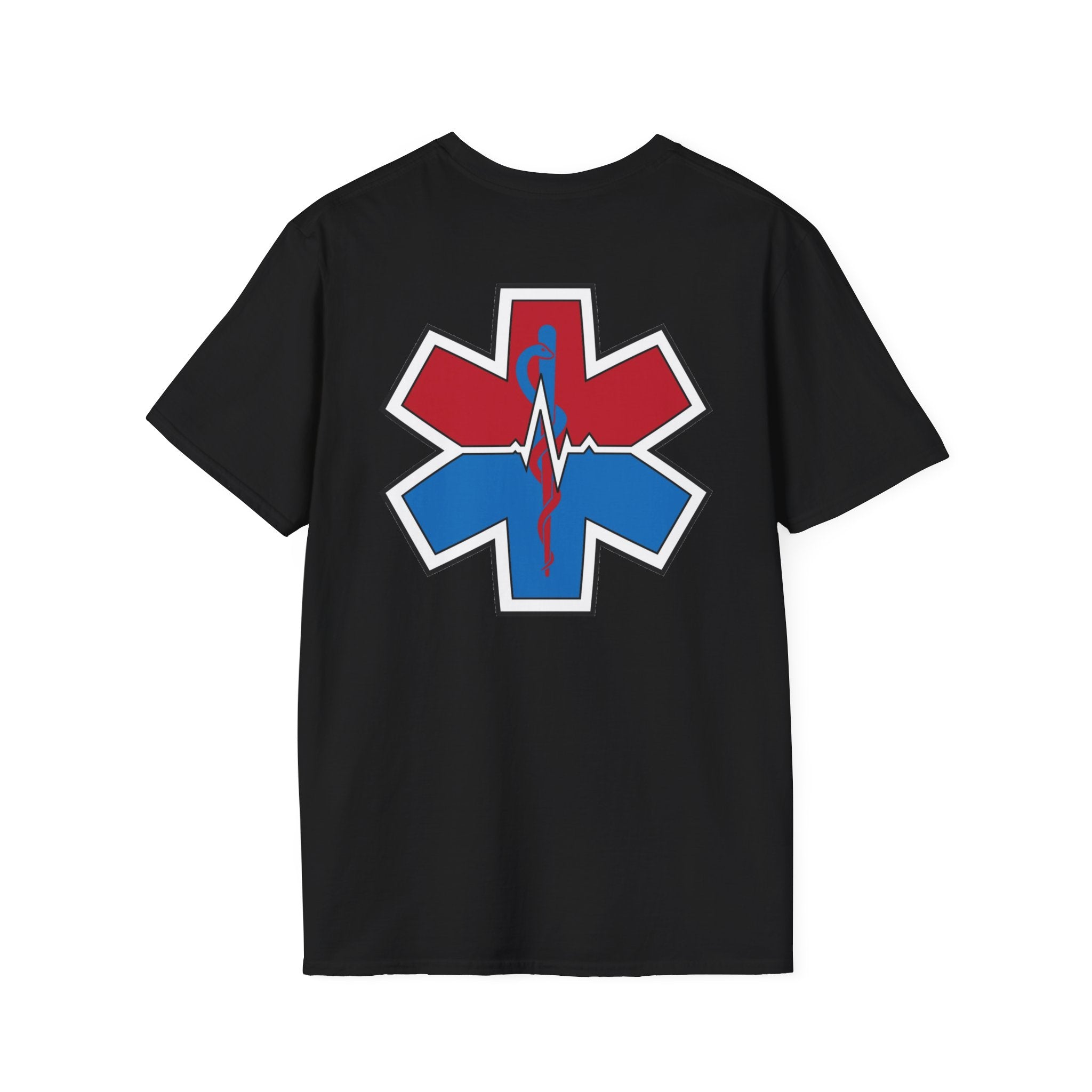Paramedic Patriotic T-Shirt - USA Flag Tee, Fourth of July Shirt, American Pride Top, Independence Day Apparel, Red White Blue