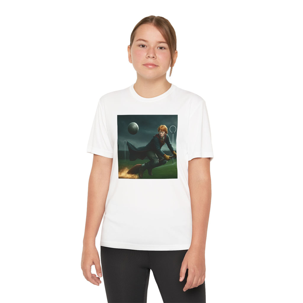 Youth Competitor Tee - Harry Potter, Wizard School Shirt, Magical Kids Top, Hogwarts Fan Gift, Sorcerer's Stone T-Shirt