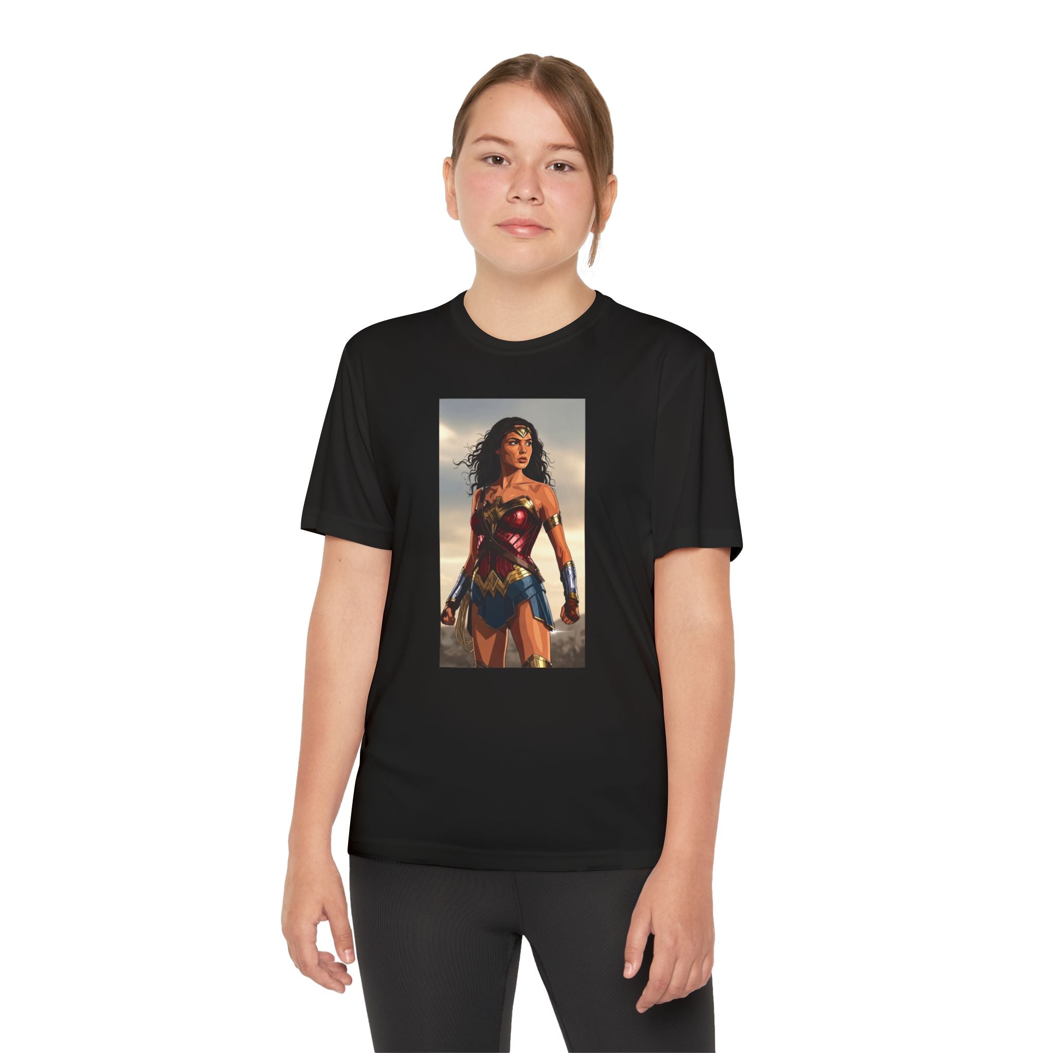 Wonder Woman Superhero Marvel t-shirt, Kids Graphic Tee, Boys Superhero Shirt, Children's Movie Character Top