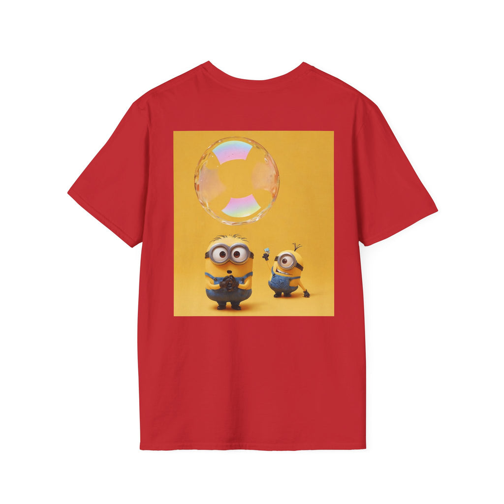 Minions Despicable Me Youth T-Shirt Gru Movie Fan Tee, Unisex Softstyle Shirt, Kids Birthday Gift, Cartoon Character Top, Funny Graphic Tee