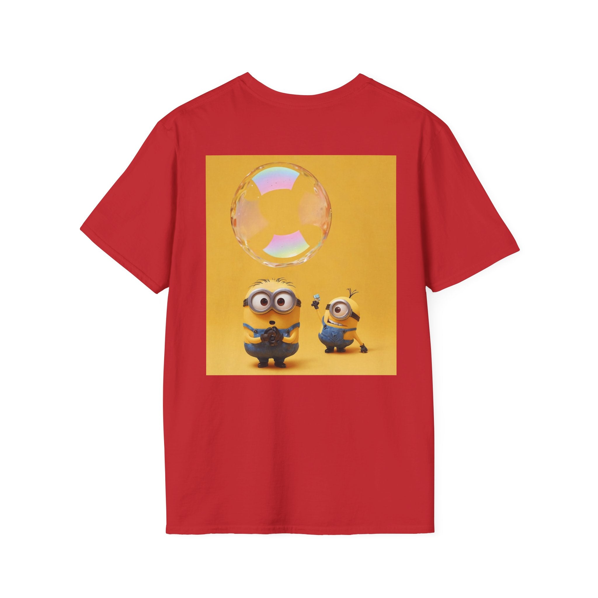 Minions Despicable Me Youth T-Shirt Gru Movie Fan Tee, Unisex Softstyle Shirt, Kids Birthday Gift, Cartoon Character Top, Funny Graphic Tee