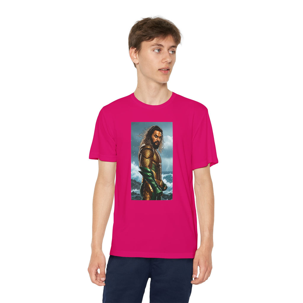 Aquaman Superhero Youth Tee, Kids Superhero Shirt, Child Aquaman T-shirt, Comic Book Tee, Superhero Fan Gift