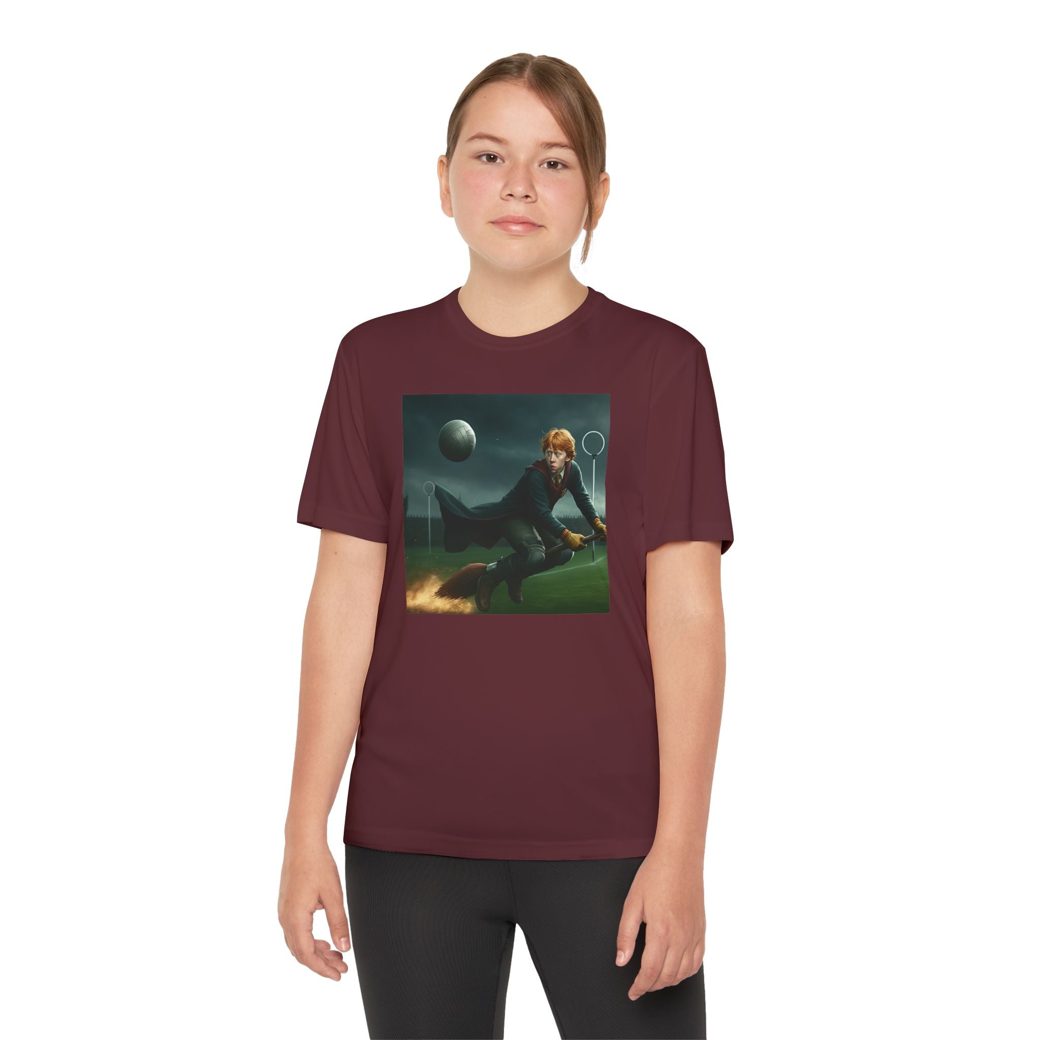 Youth Competitor Tee - Harry Potter, Wizard School Shirt, Magical Kids Top, Hogwarts Fan Gift, Sorcerer's Stone T-Shirt
