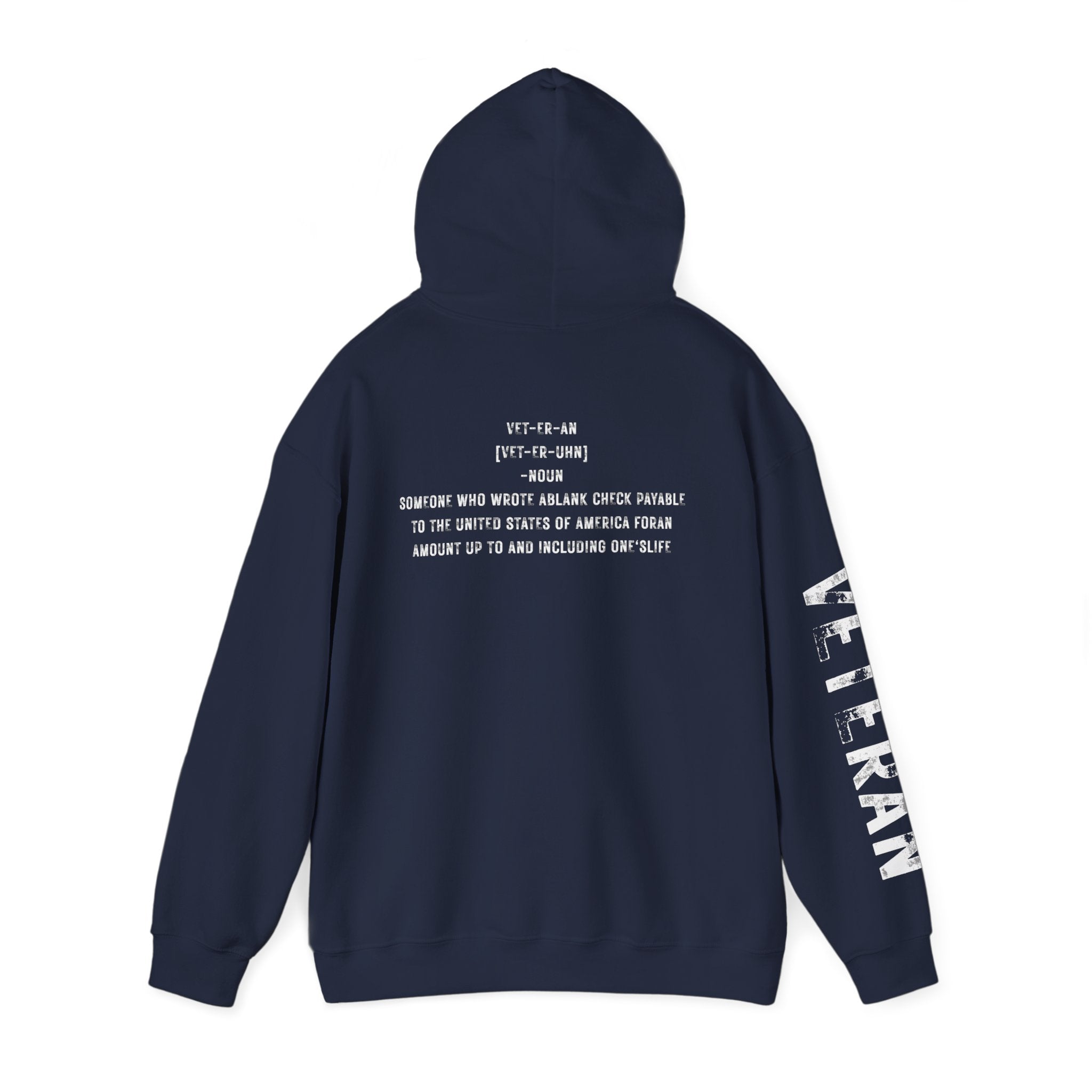 Veteran Patriotic Hoodie ~ Rebel Spirit Unisex Hoodie
