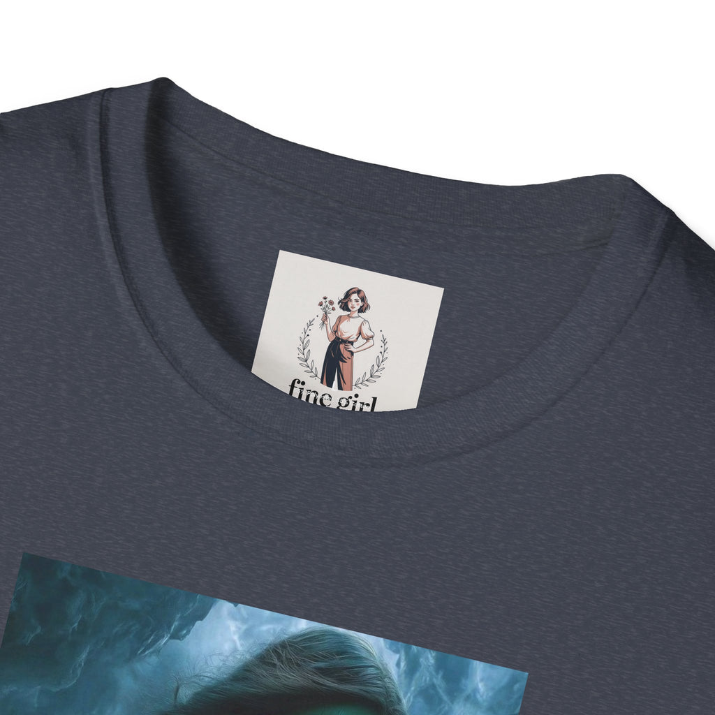 Gamora From Gardians Of The Galaxy Superhero Marvel Unisex Softstyle T-Shirt, Comic Book Tee, Geeky Clothing, Cosplay Costume Top