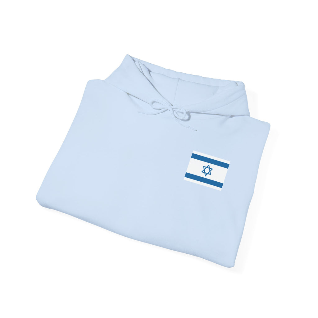 Isreal Flag And Map ~ Rebel Spirit Unisex Hoodie