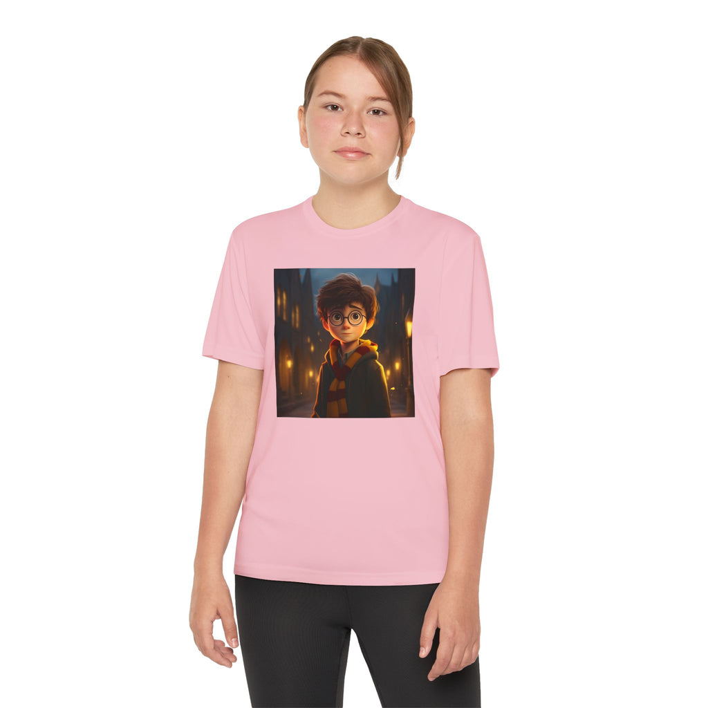 Youth Competitor Tee - Harry Potter, Wizard School Shirt, Magical Kids Top, Hogwarts Fan Gift, Sorcerer's Stone T-Shirt