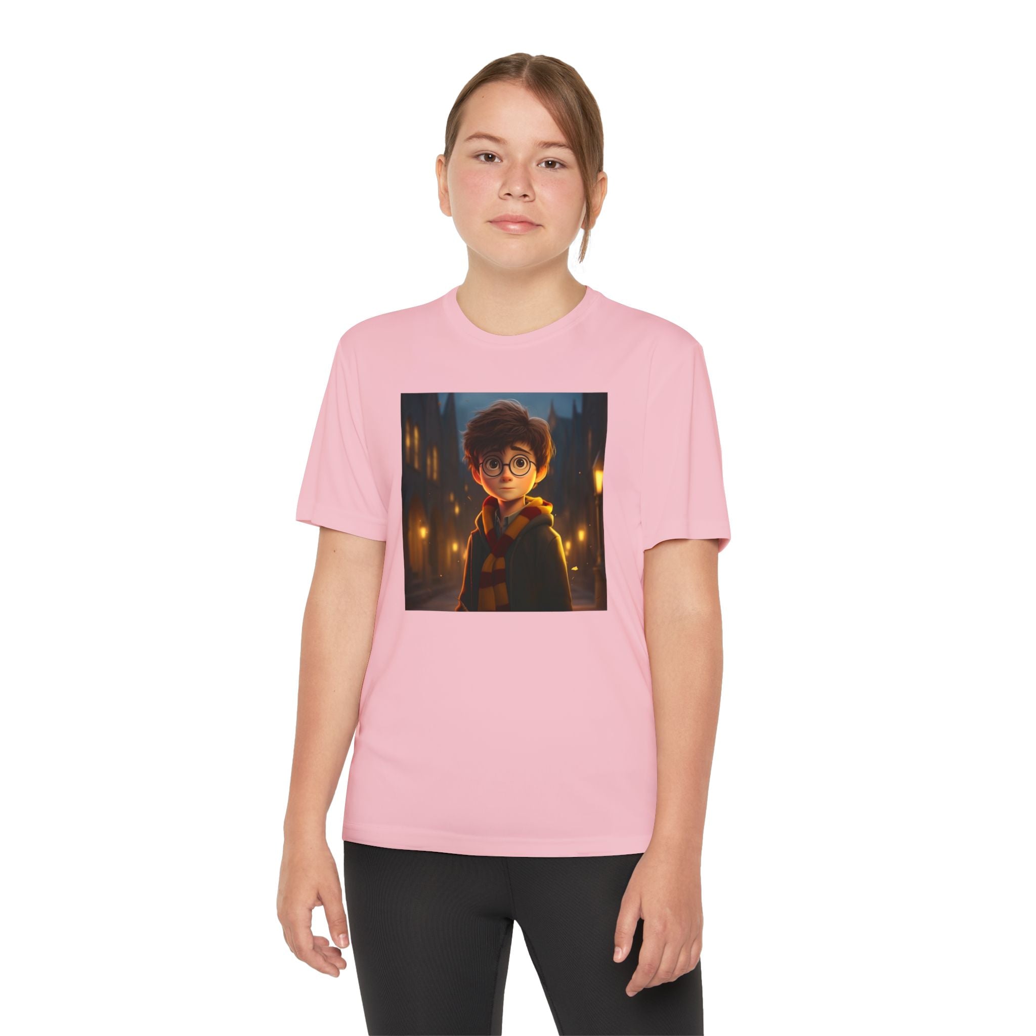 Youth Competitor Tee - Harry Potter, Wizard School Shirt, Magical Kids Top, Hogwarts Fan Gift, Sorcerer's Stone T-Shirt
