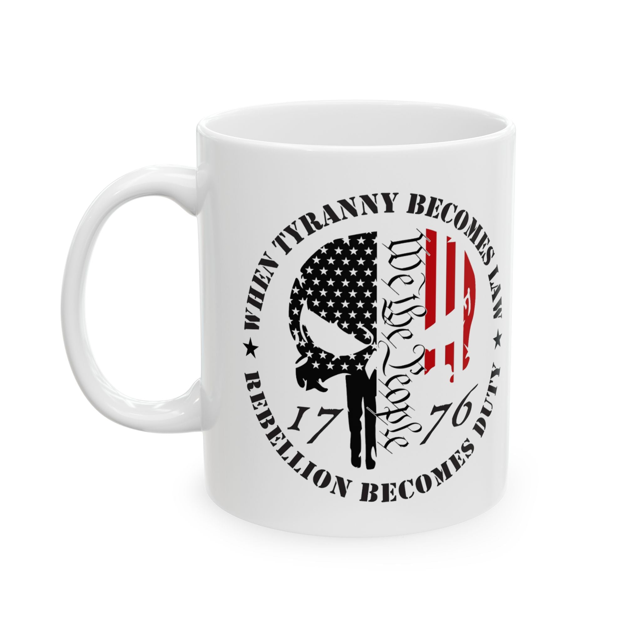 Thin Red Line Patriotic Coffee & Tea Mug