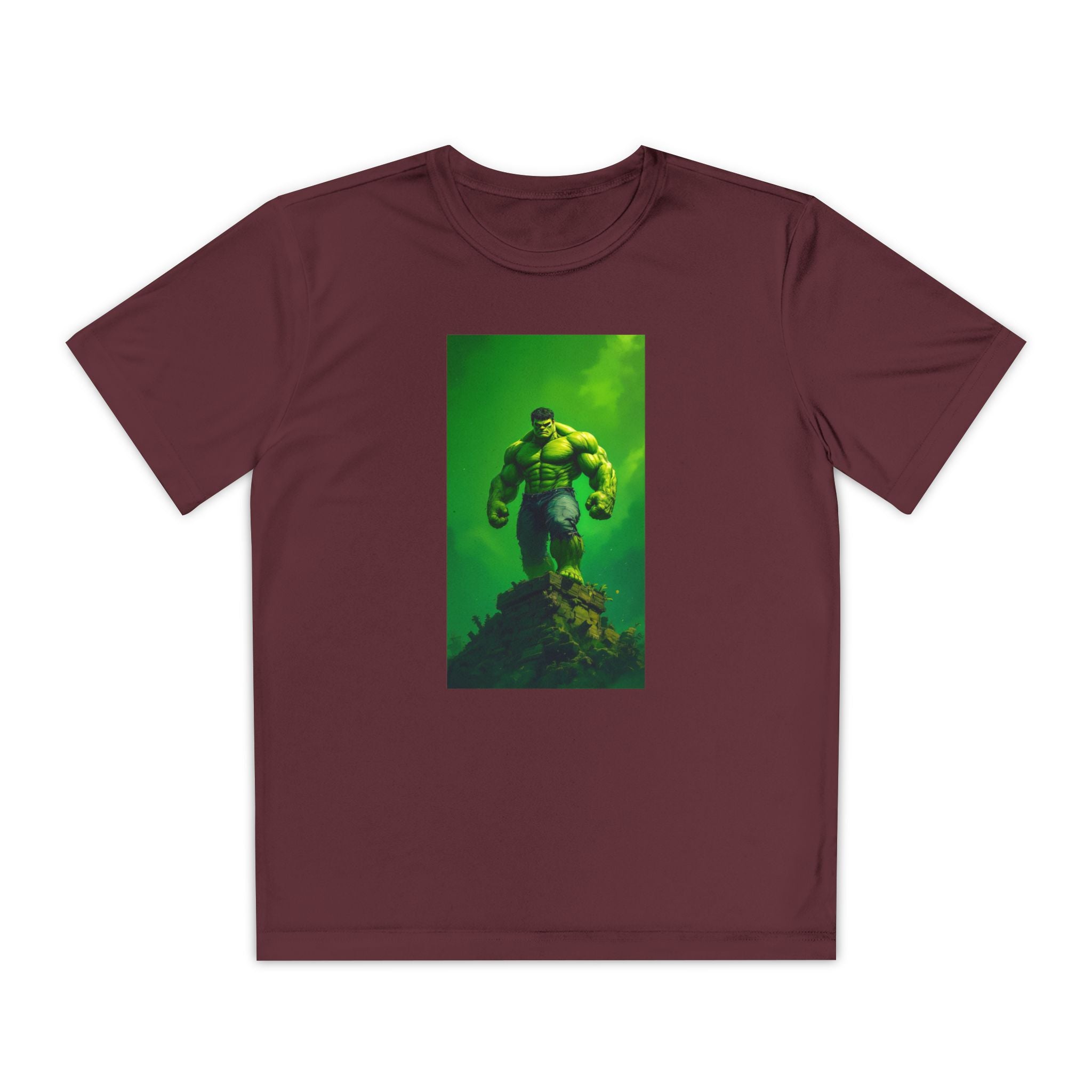 The Incredible Hulk Superhero Marvel Patriotic, Kids Graphic T-Shirt, Boys Hero Top, Girls Comic Book Clothing, Birthday