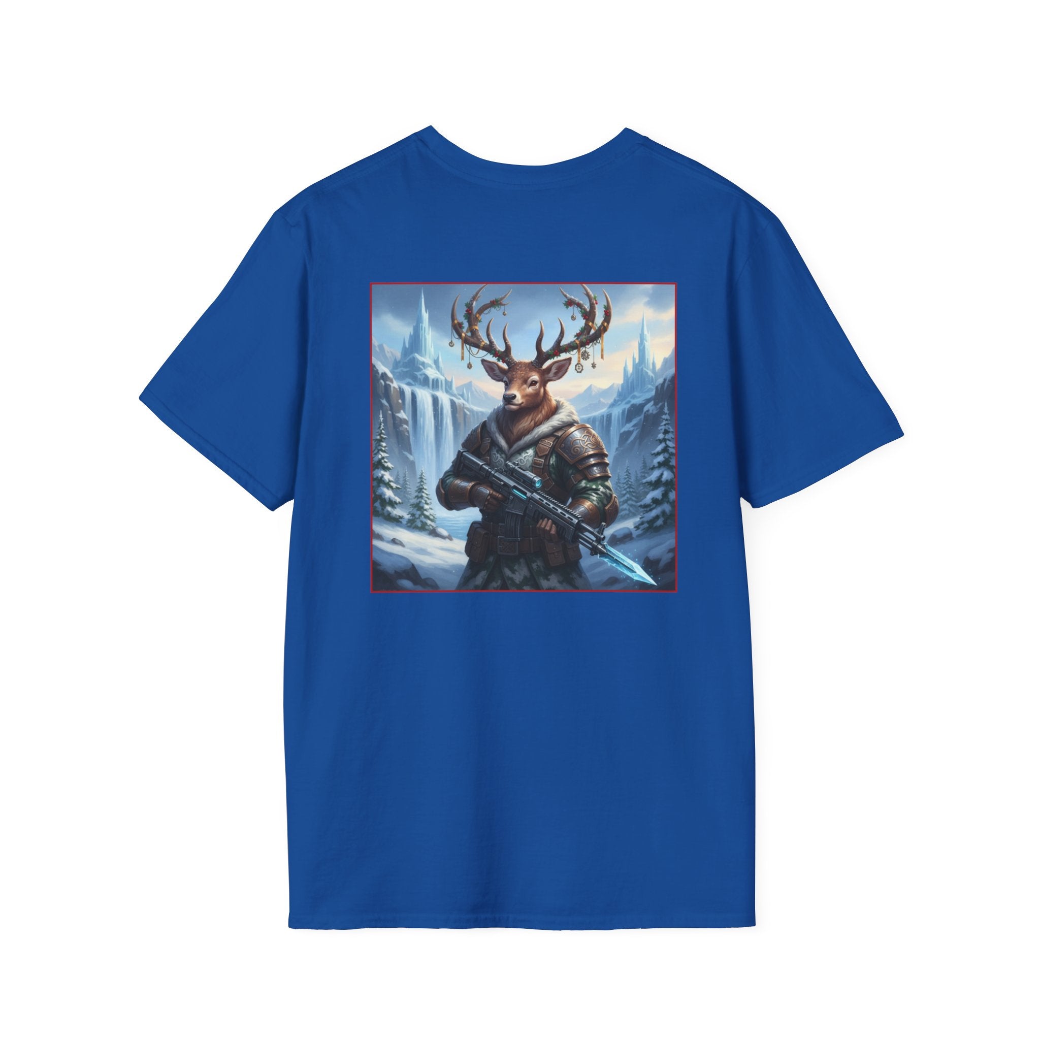 Yule Guard Patriotic Christmas Holiday ~ Unisex Softstyle T-Shirt
