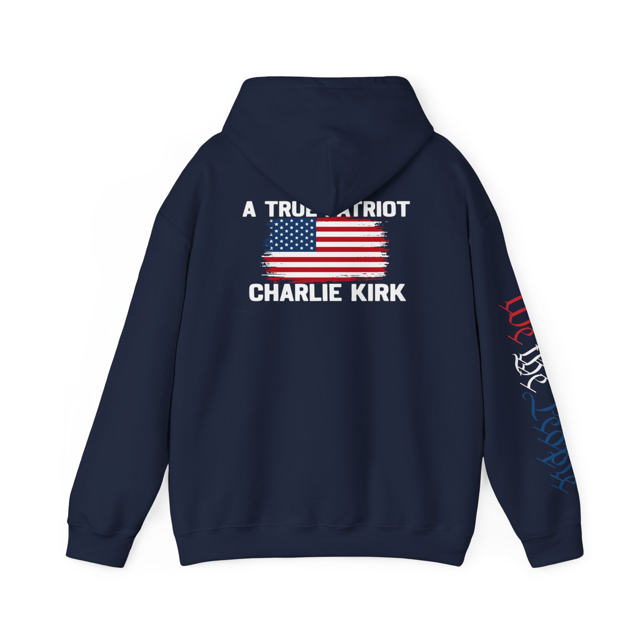 Charlie kirk Patriotic Hoodie Rebel Spirit Unisex Hoodie