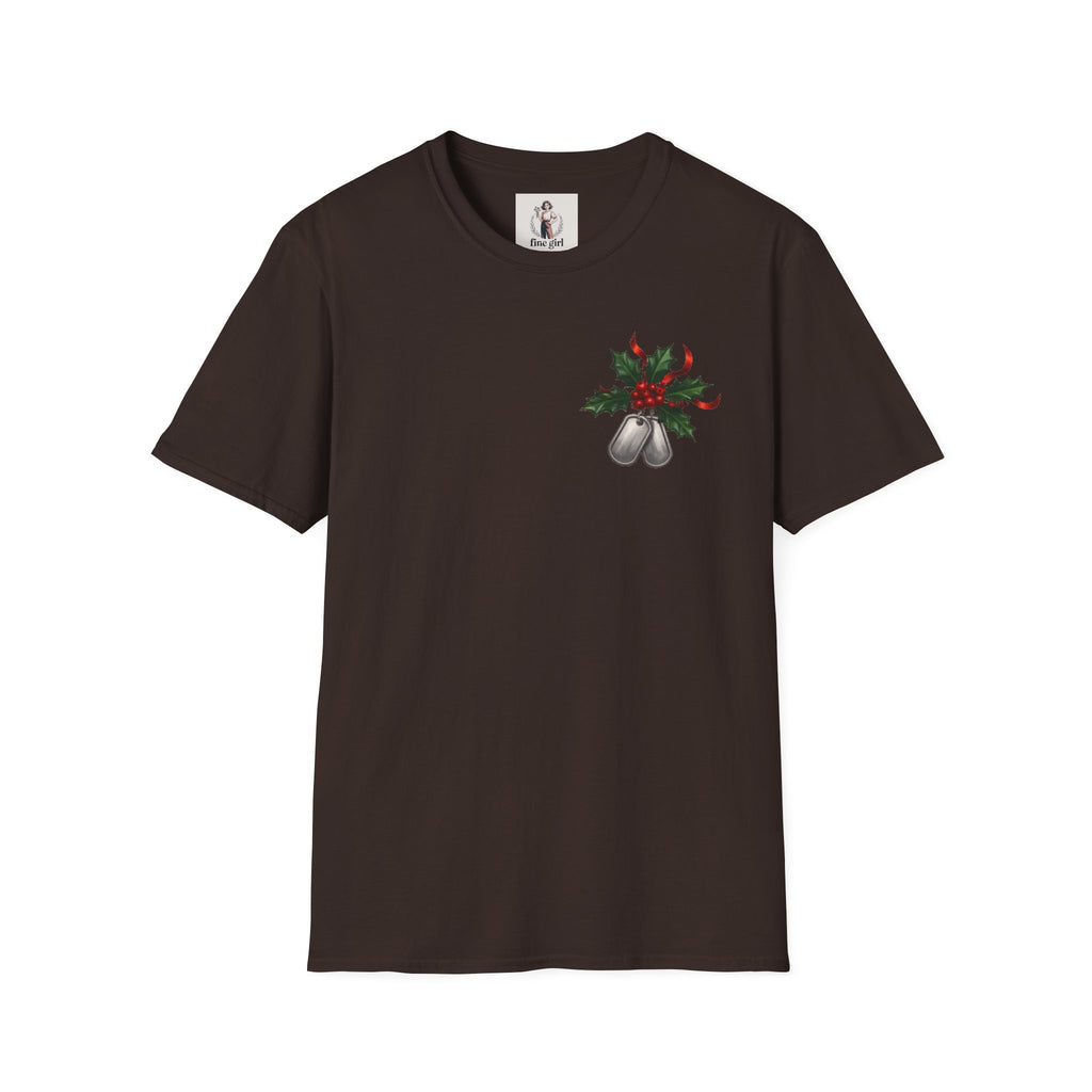 Yule Guard Patriotic Christmas Holiday ~ Unisex Softstyle T-Shirt