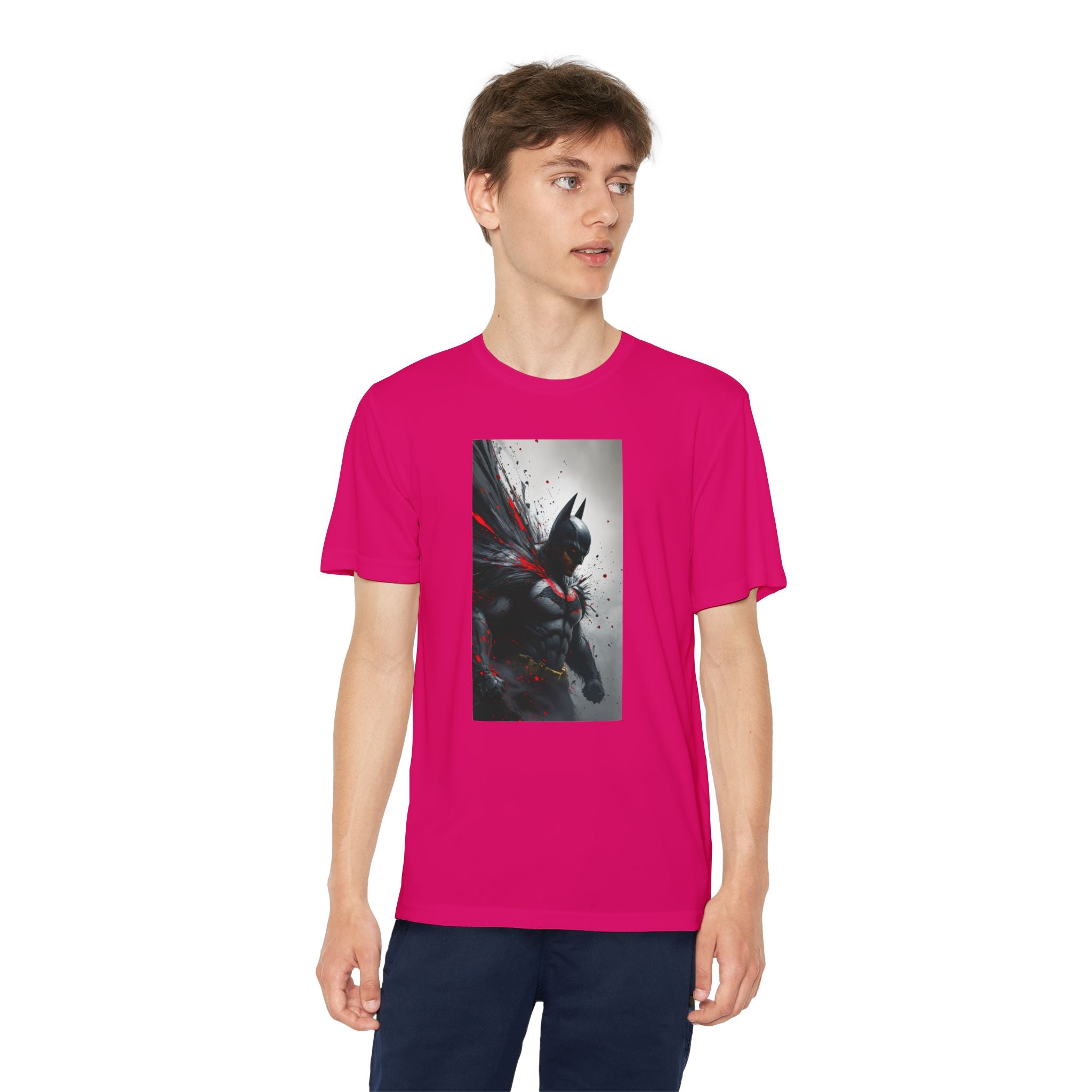 Batman Superhero Marvel Patriotic, Kids Graphic T-Shirt, Boys Hero Top, Girls Comic Book Clothing, Birthday