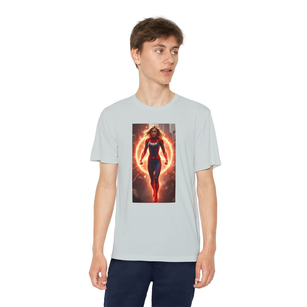 Advengers Youth T-Shirt Sports Graphic Tee, Cool Athletic Shirt for Kids, Perfect for Sports Events, Team Spirit