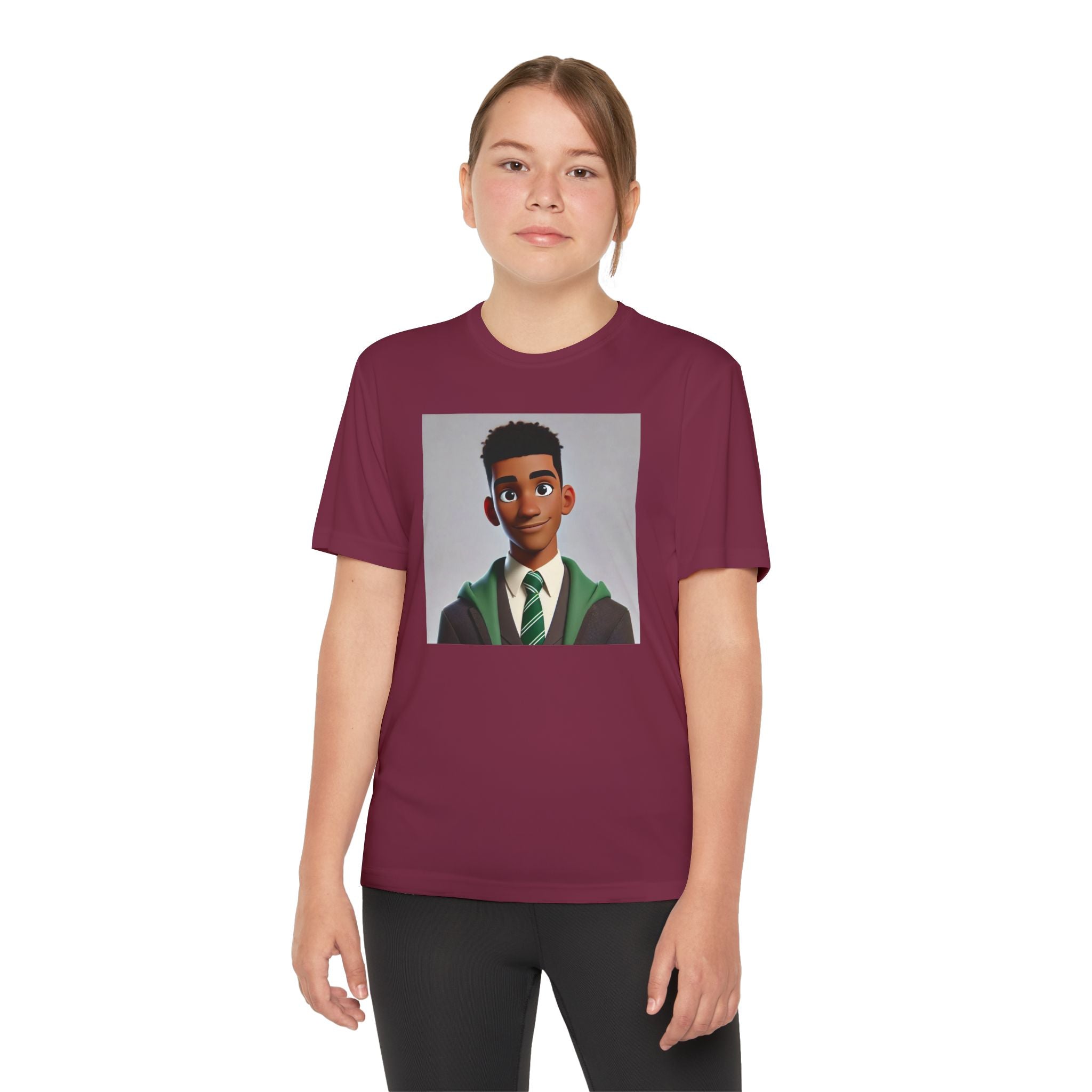 Youth Competitor Tee - Harry Potter, Wizard School Shirt, Magical Kids Top, Hogwarts Fan Gift, Sorcerer's Stone T-Shirt