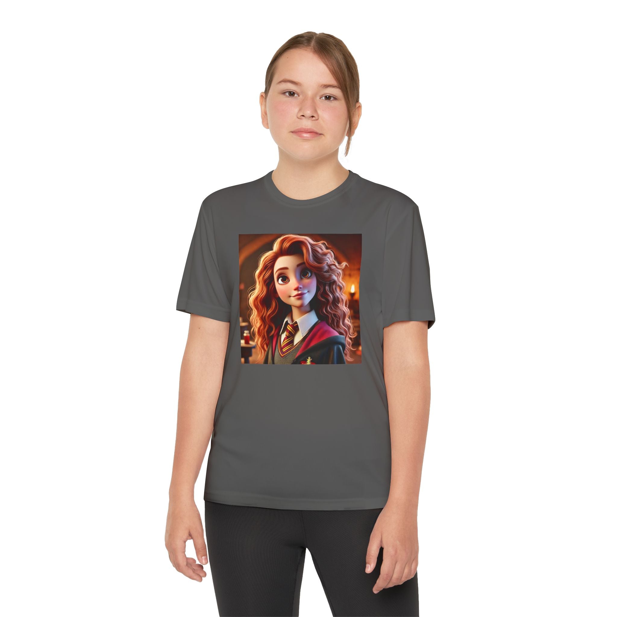 Youth Competitor Tee - Harry Potter, Wizard School Shirt, Magical Kids Top, Hogwarts Fan Gift, Sorcerer's Stone T-Shirt