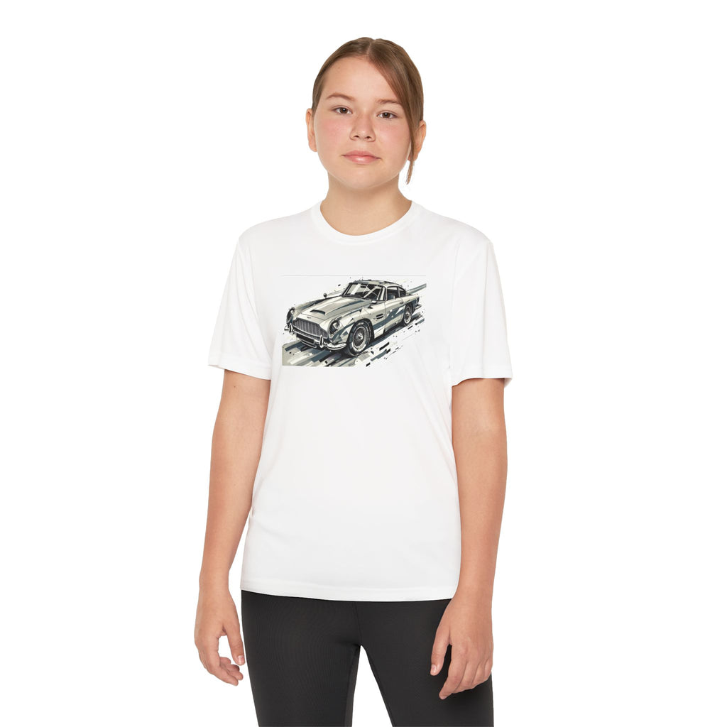 Aston Martin Youth T-Shirt Sports Graphic Tee, Cool Athletic Shirt for Kids, Perfect for Sports Events, Team Spirit