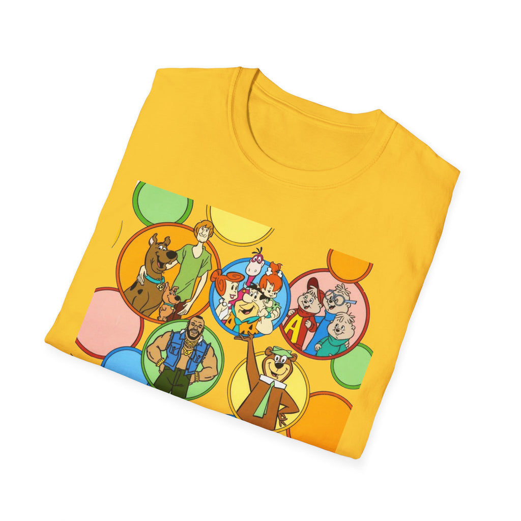 Retro TV Cartoons T-Shirt