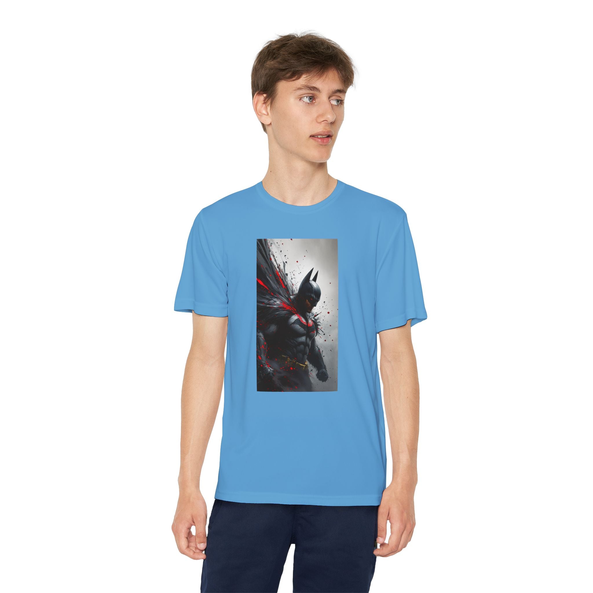 Batman Superhero Marvel Patriotic, Kids Graphic T-Shirt, Boys Hero Top, Girls Comic Book Clothing, Birthday