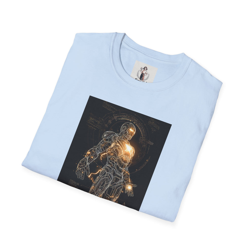 Ironman Superhero Marvel Unisex Softstyle T-Shirt, Comic Book Tee, Geeky Clothing, Cosplay Costume Top