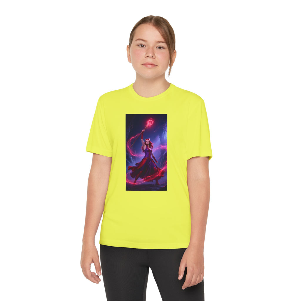Superhero Youth T-Shirt Sports Graphic Tee, Cool Athletic Shirt for Kids