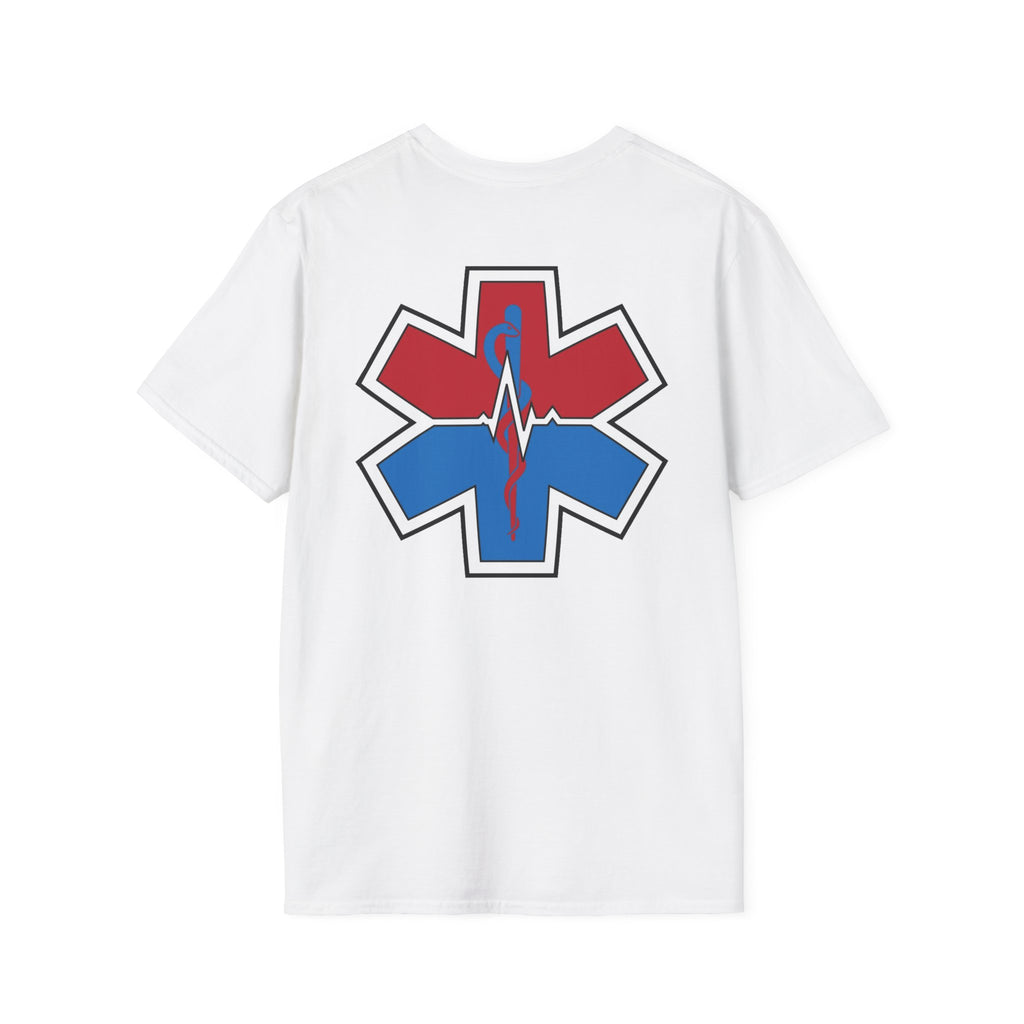 Paramedic Patriotic T-Shirt - USA Flag Tee, Fourth of July Shirt, American Pride Top, Independence Day Apparel, Red White Blue