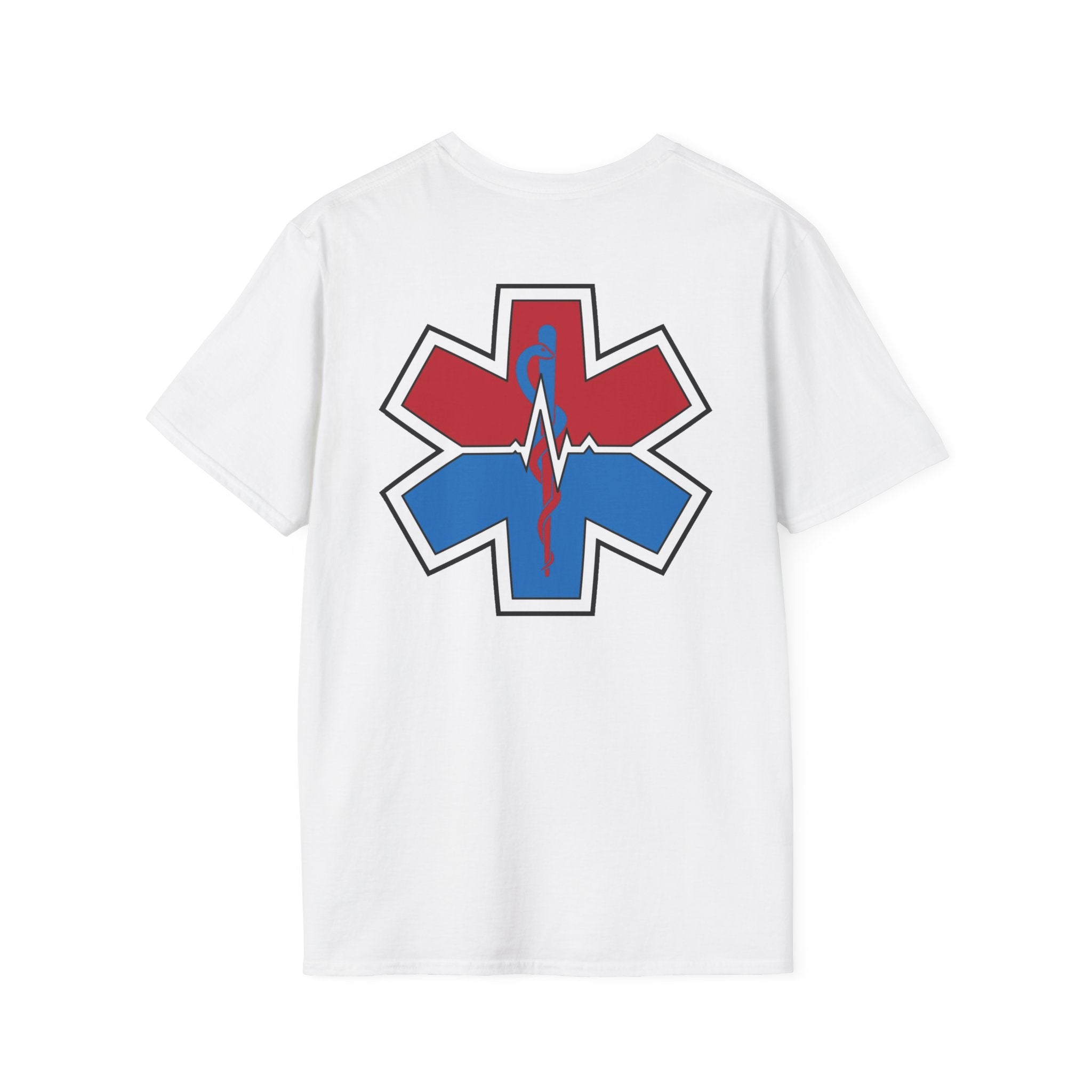 Paramedic Patriotic T-Shirt - USA Flag Tee, Fourth of July Shirt, American Pride Top, Independence Day Apparel, Red White Blue