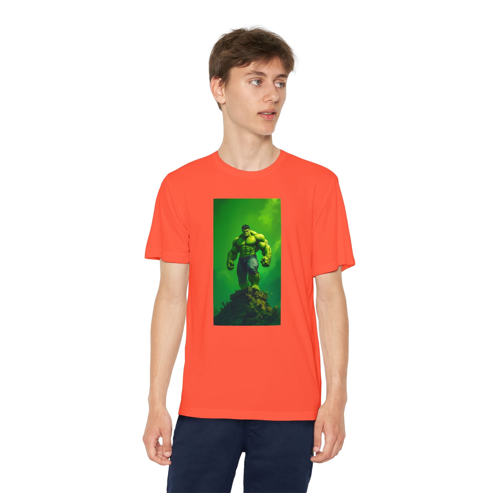 The Incredible Hulk Superhero Marvel Patriotic, Kids Graphic T-Shirt, Boys Hero Top, Girls Comic Book Clothing, Birthday