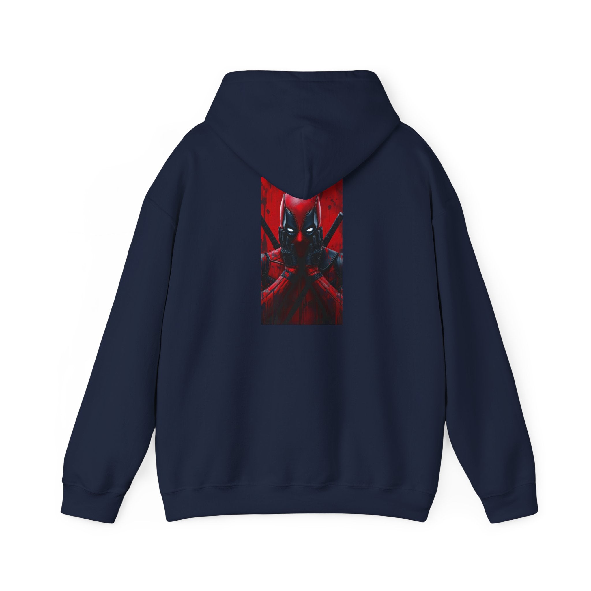 Hooded Sweatshirt - Deadpool Design