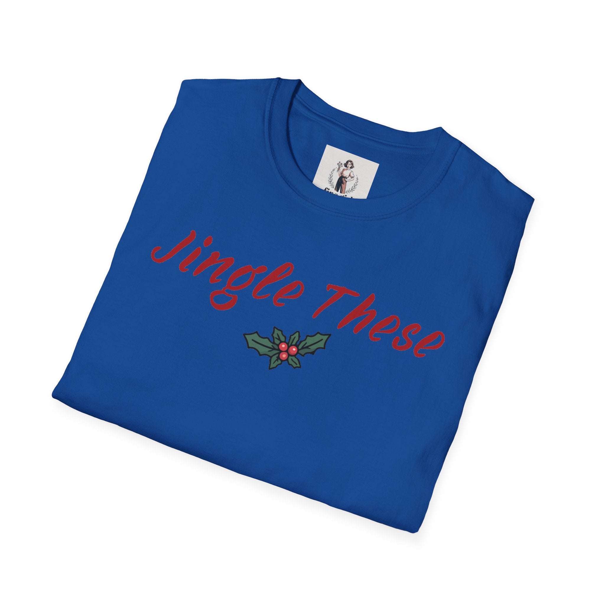 Jingle These Hand Grenades Christmas T-Shirt ~ Unisex Softstyle T-Shirt