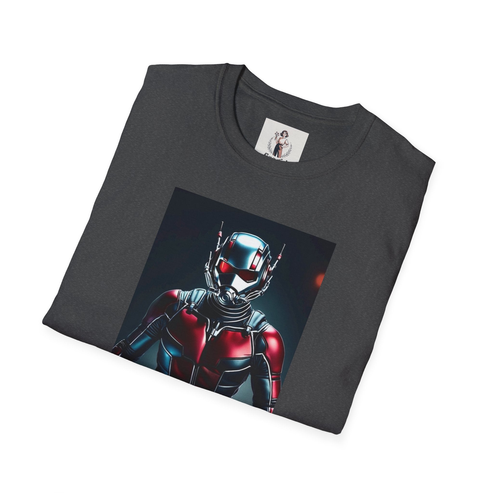 Antman Superhero Marvel Unisex Softstyle T-Shirt, Comic Book Tee, Geeky Clothing, Cosplay Costume Top