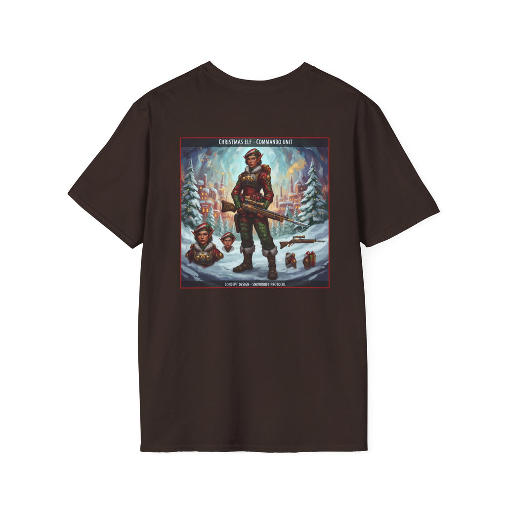 Yule Guard Patriotic Christmas Holiday ~ Unisex Softstyle T-Shirt