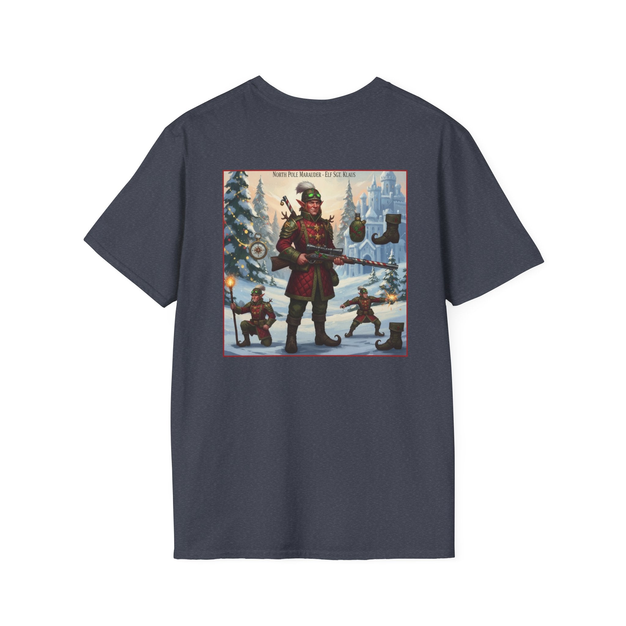 Yule Guard Patriotic Christmas Holiday ~ Unisex Softstyle T-Shirt