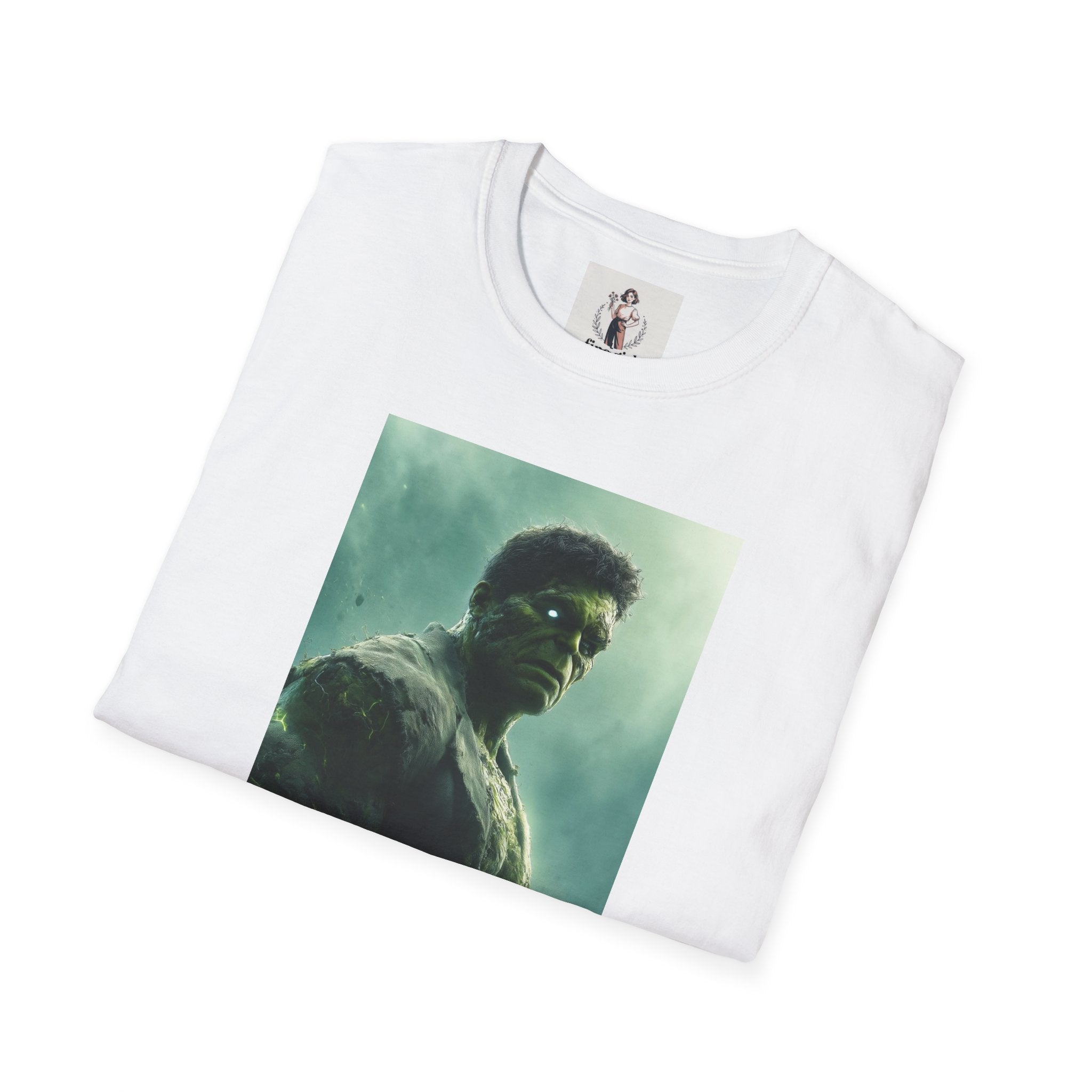 The Incredible Hulk Superhero Marvel Unisex Softstyle T-Shirt, Comic Book Tee, Geeky Clothing, Cosplay Costume Top