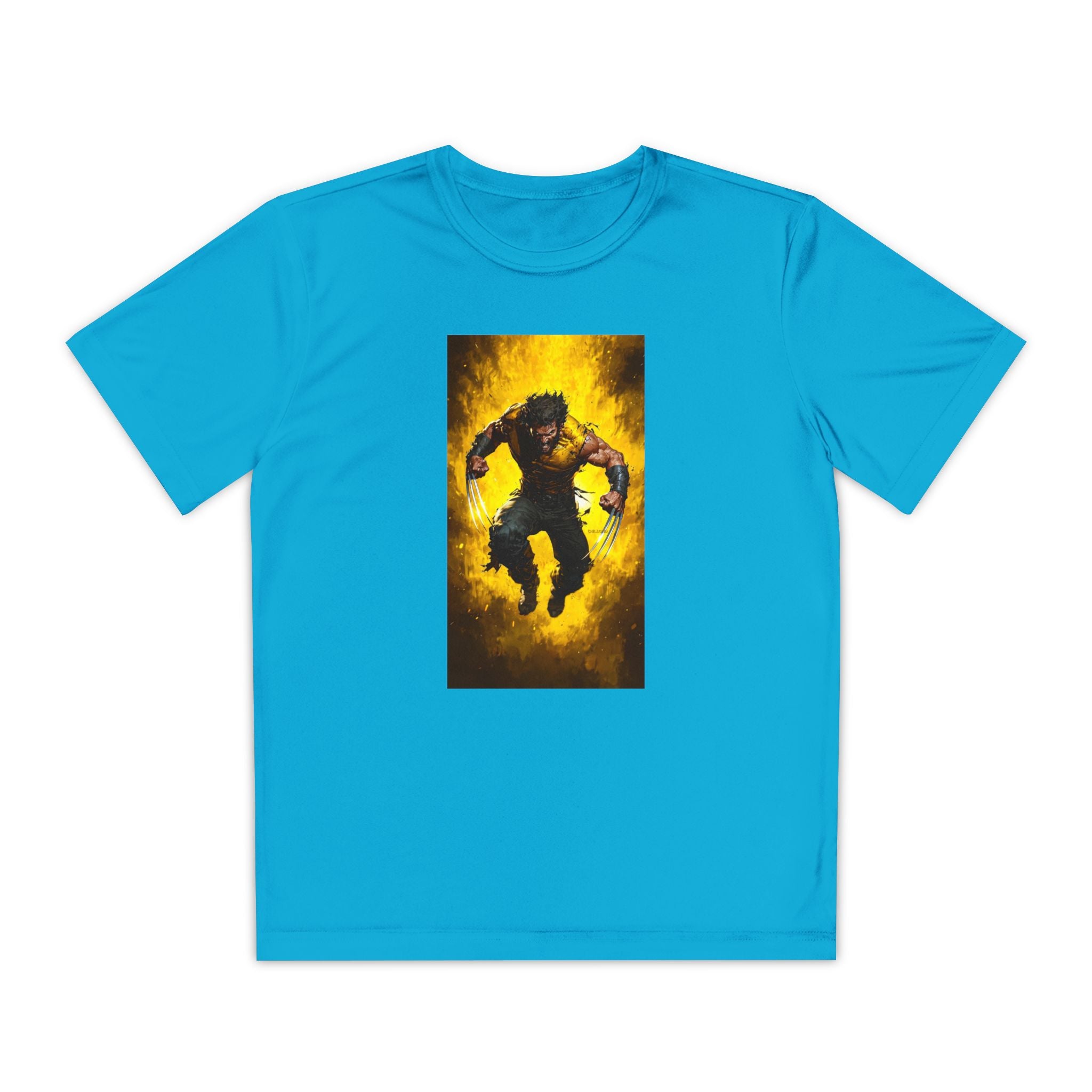 Wolverine Superhero Marvel Patriotic, Kids Graphic T-Shirt, Boys Hero Top, Girls Comic Book Clothing, Birthday