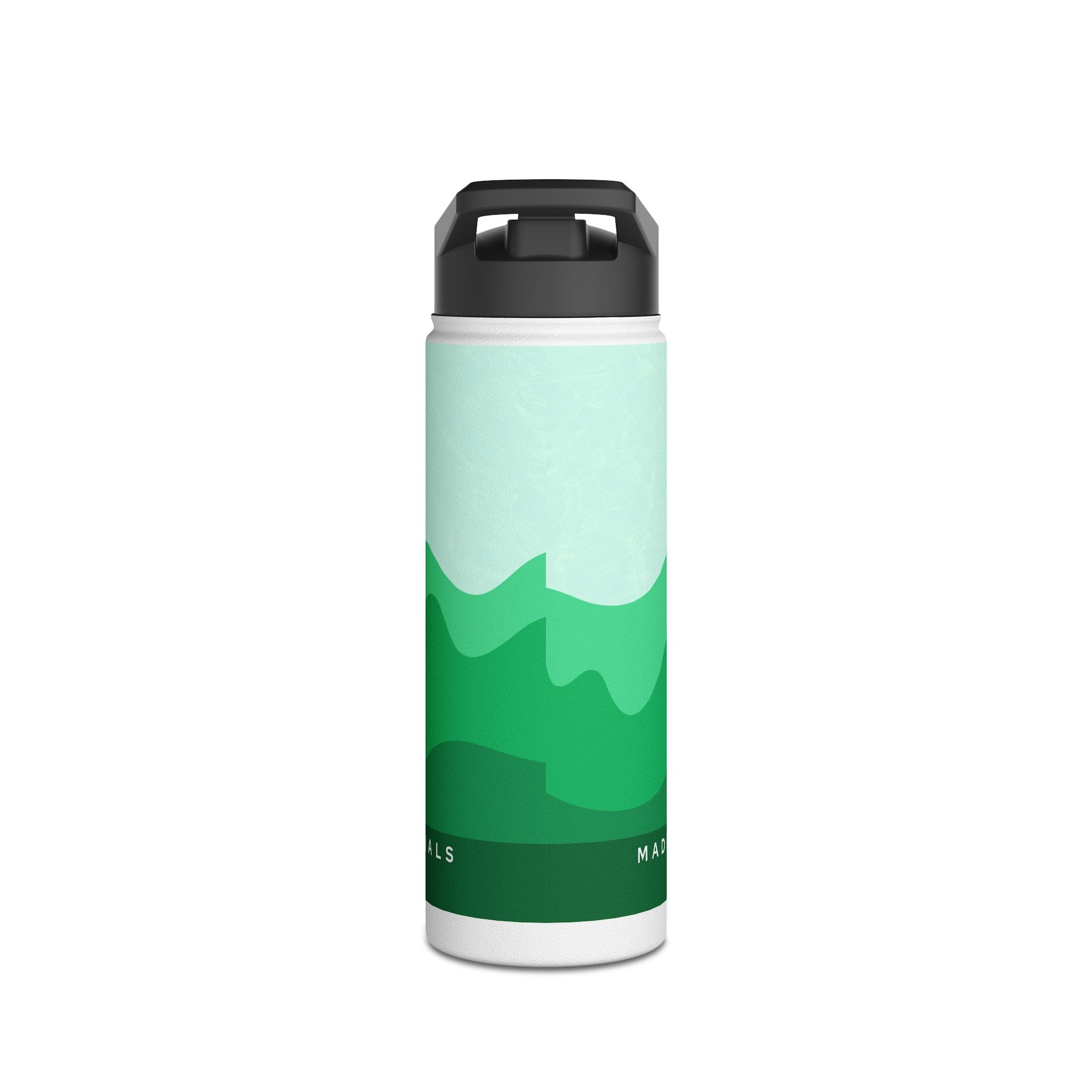 Aqua Stainless Steel Water Bottle, Eco-Friendly Hydration for Travel, Sports, Yoga, Gifts, Outdoor Adventures