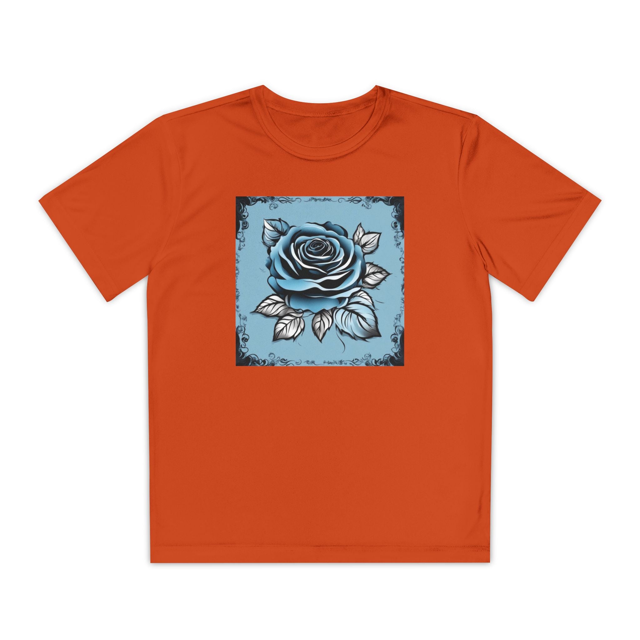 Flower Youth Tshirt, Girls Floral Tee, Kids Spring Shirt, Children's Botanical Top, Teen Blossom T-Shirt