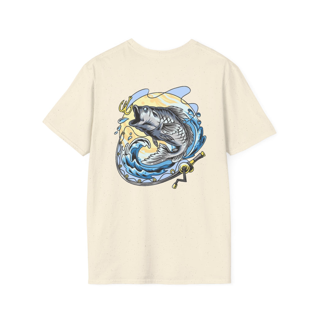 Patriotic Fishing Tshirt, American Flag Tee, 4th of July Shirt, USA Independence Day Top, Patriotic Graphic Tee, Unisex Patriotic