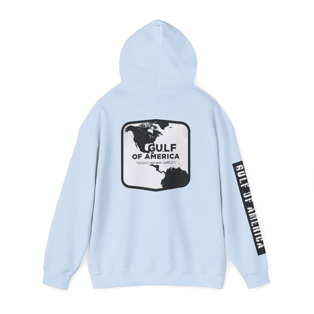 Gulf Of America Patriotic Hoodie, USA Patriotism Sweatshirt, American Flag Pullover, Independence Day Apparel, Fourth of July Gift