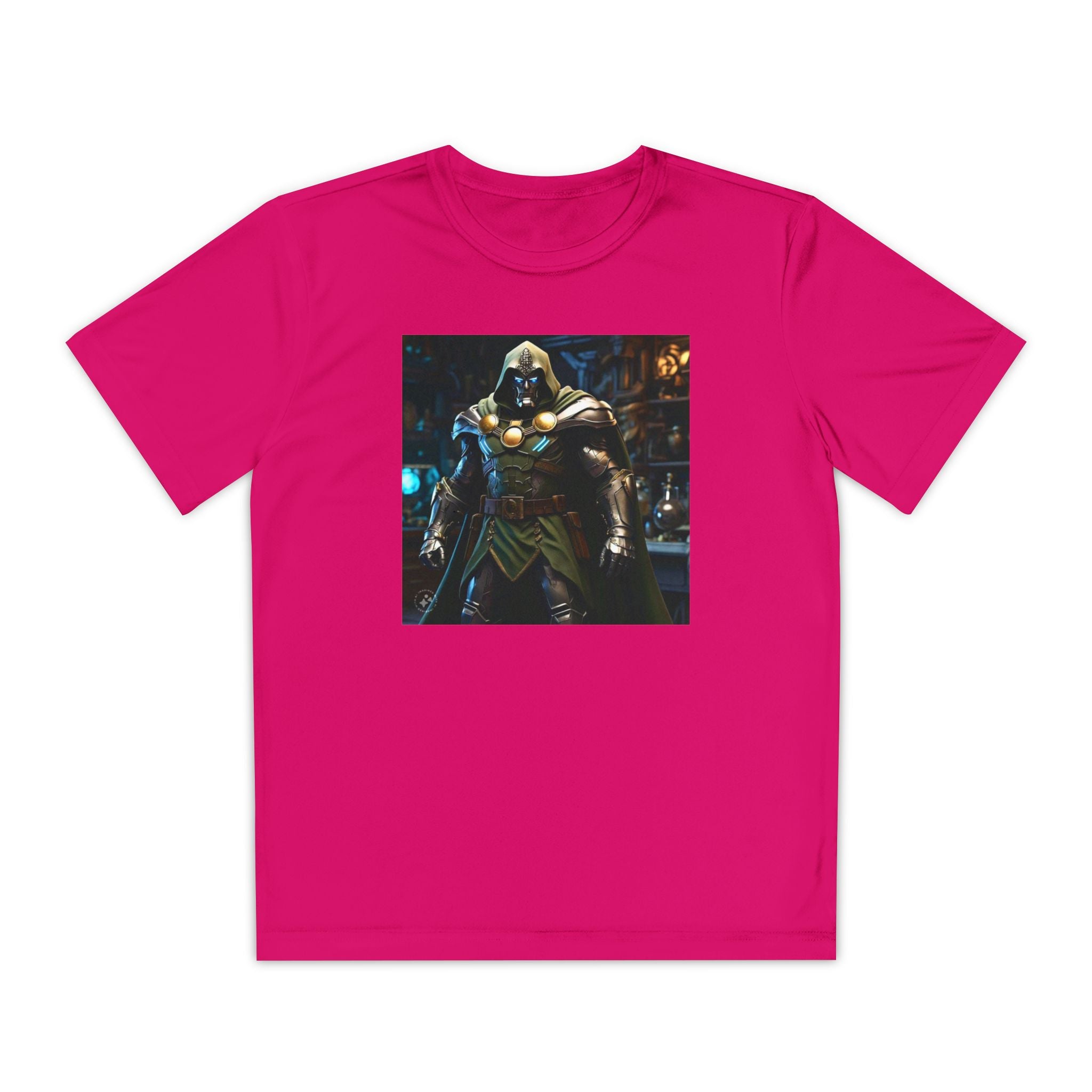 Dr Doom Superhero Marvel Patriotic, Kids Graphic T-Shirt, Boys Hero Top, Girls Comic Book Clothing, Birthday