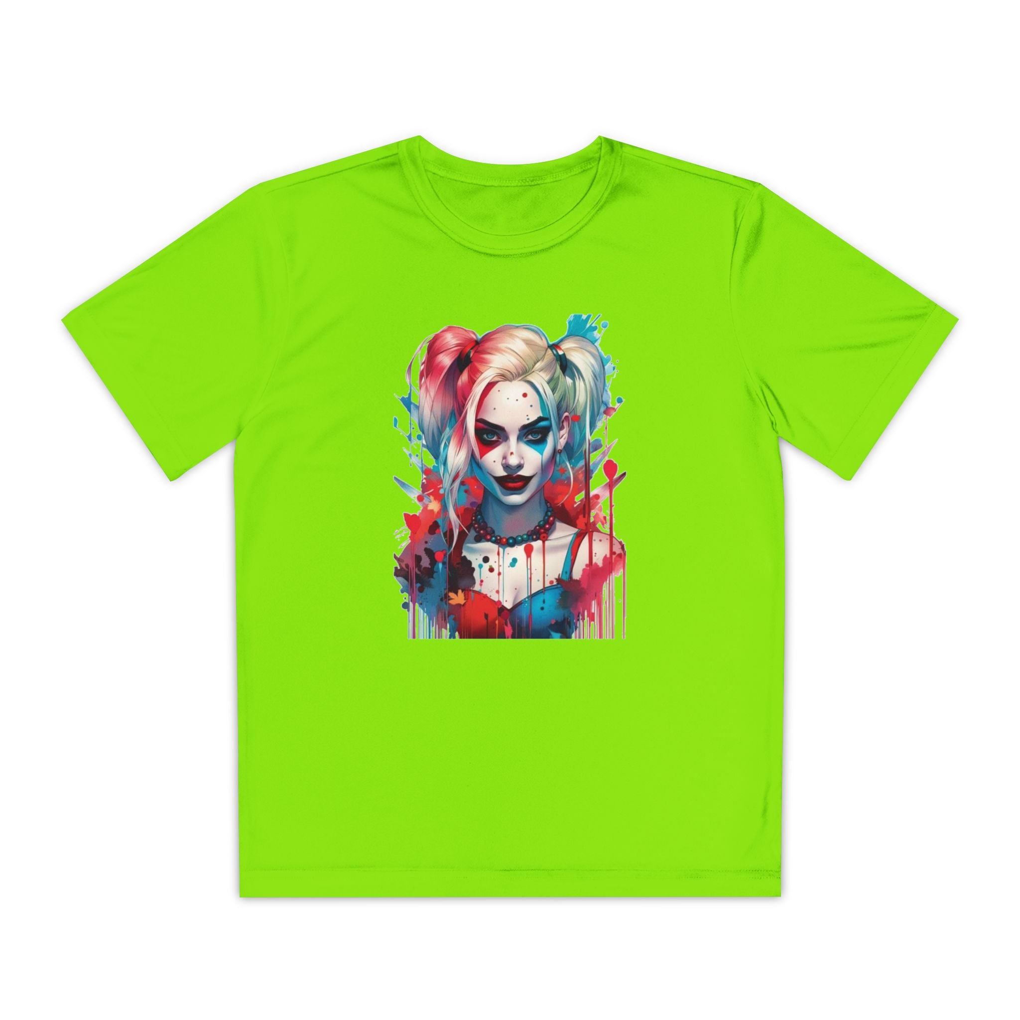 Superhero Youth T-Shirt Sports Graphic Tee, Cool Athletic Shirt for Kids