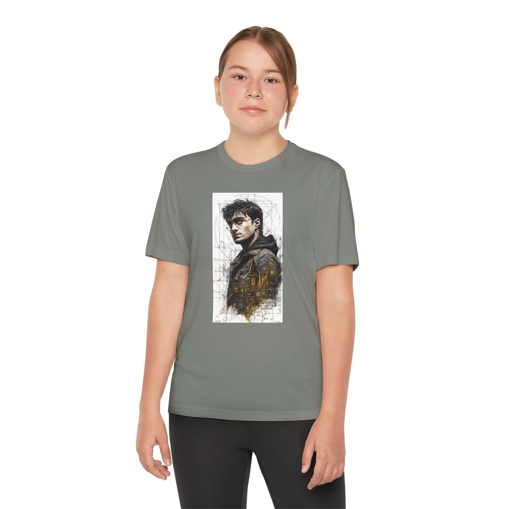 Youth Competitor Tee - Harry Potter, Wizard School Shirt, Magical Kids Top, Hogwarts Fan Gift, Sorcerer's Stone T-Shirt
